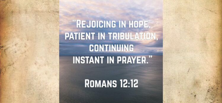 The expectation of prayer The expectation of prayer
